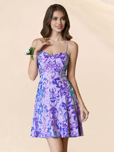 Robe de bal à fleurs en appliqué de sequins à ligne A pour adolescentes #DHH003